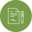 CONSTRUCTION DOCUMENTS + CONTRACTS icon